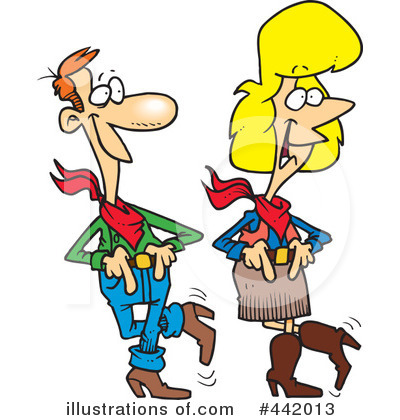 Cowboy Clipart #442013 by toonaday