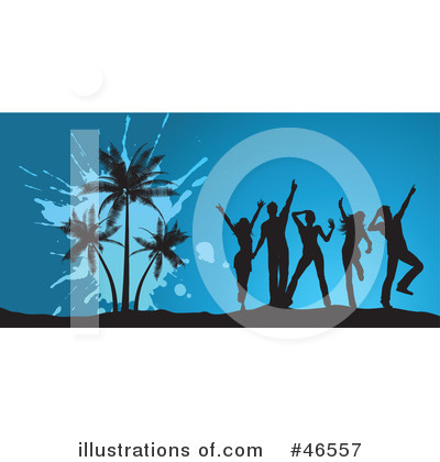 Royalty-Free (RF) Dancing Clipart Illustration by KJ Pargeter - Stock Sample #46557