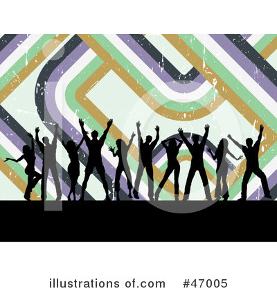 Royalty-Free (RF) Dancing Clipart Illustration by KJ Pargeter - Stock Sample #47005