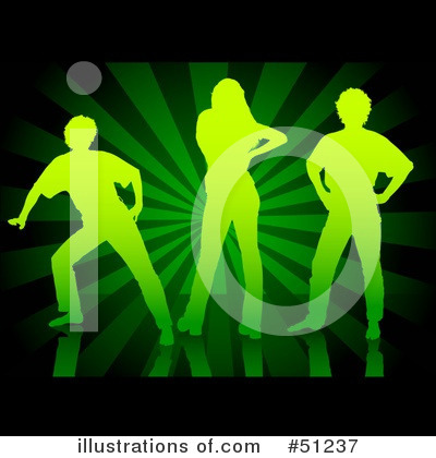 Royalty-Free (RF) Dancing Clipart Illustration by dero - Stock Sample #51237