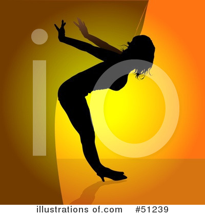 Royalty-Free (RF) Dancing Clipart Illustration by dero - Stock Sample #51239