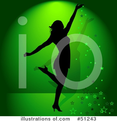 Royalty-Free (RF) Dancing Clipart Illustration by dero - Stock Sample #51243