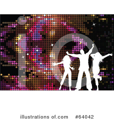 Royalty-Free (RF) Dancing Clipart Illustration by KJ Pargeter - Stock Sample #64042
