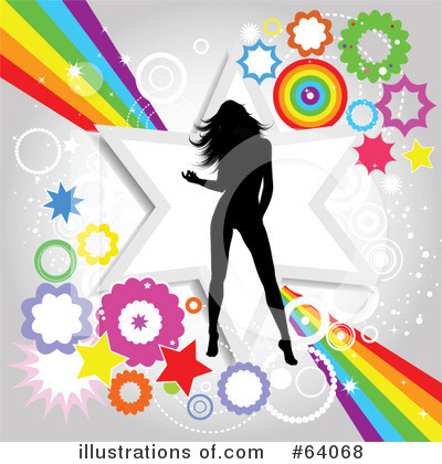 Royalty-Free (RF) Dancing Clipart Illustration by KJ Pargeter - Stock Sample #64068