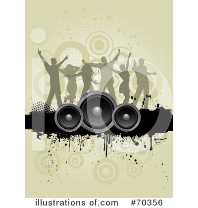 Royalty-Free (RF) Dancing Clipart Illustration by KJ Pargeter - Stock Sample #70356