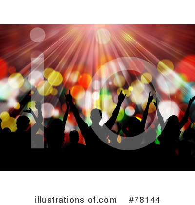 Royalty-Free (RF) Dancing Clipart Illustration by KJ Pargeter - Stock Sample #78144