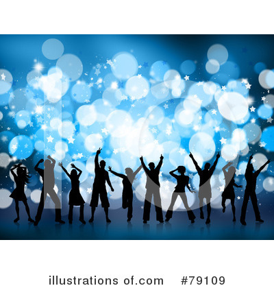 Royalty-Free (RF) Dancing Clipart Illustration by KJ Pargeter - Stock Sample #79109