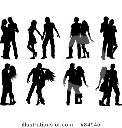 Royalty-Free (RF) Dancing Clipart Illustration by KJ Pargeter - Stock Sample #84945