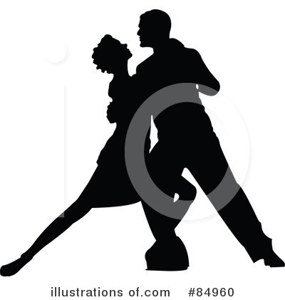 Royalty-Free (RF) Dancing Clipart Illustration by Pushkin - Stock Sample #84960