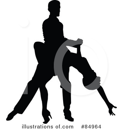 Royalty-Free (RF) Dancing Clipart Illustration by Pushkin - Stock Sample #84964