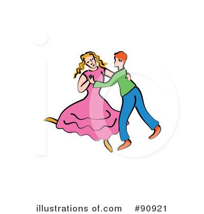 Royalty-Free (RF) Dancing Clipart Illustration by Prawny - Stock Sample #90921