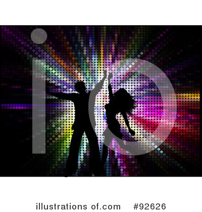 Royalty-Free (RF) Dancing Clipart Illustration by KJ Pargeter - Stock Sample #92626
