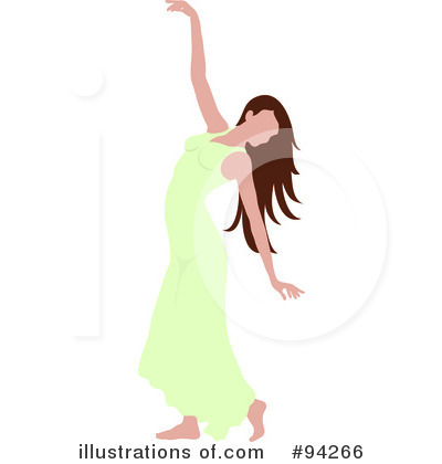Royalty-Free (RF) Dancing Clipart Illustration by Pams Clipart - Stock Sample #94266