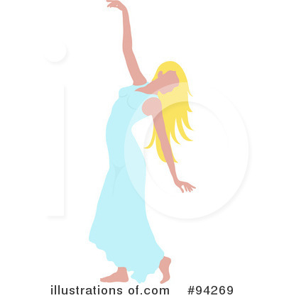 Royalty-Free (RF) Dancing Clipart Illustration by Pams Clipart - Stock Sample #94269