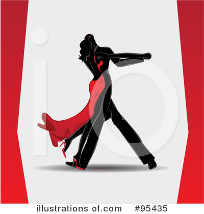 Royalty-Free (RF) Dancing Clipart Illustration by Eugene - Stock Sample #95435
