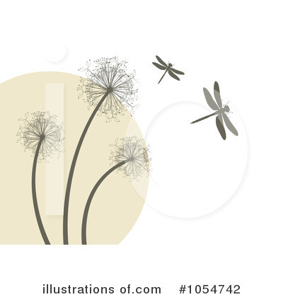 Dandelions Clipart #1054742 by vectorace