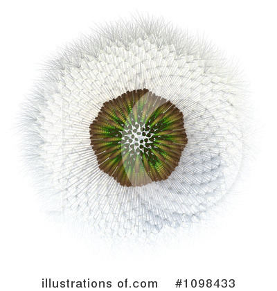 Dandelions Clipart #1098433 by Leo Blanchette