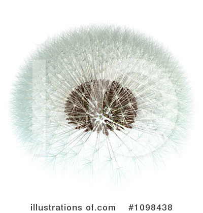 Royalty-Free (RF) Dandelion Clipart Illustration by Leo Blanchette - Stock Sample #1098438