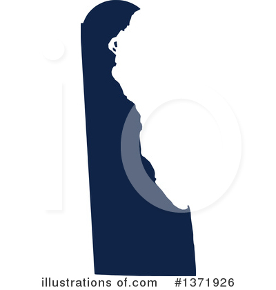 Dark Blue State Clipart #1371926 by Jamers