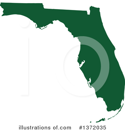 Dark Green State Clipart #1372035 by Jamers