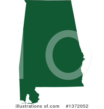 Dark Green State Clipart #1372052 by Jamers