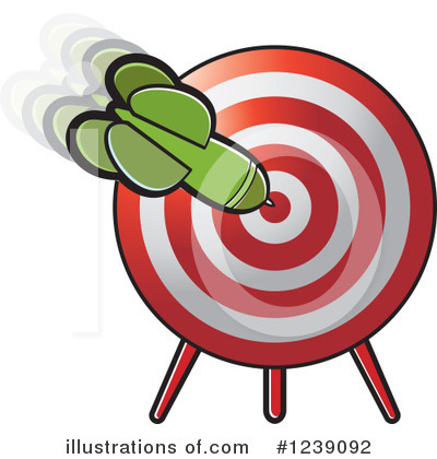 Target Clipart #1239092 by Lal Perera
