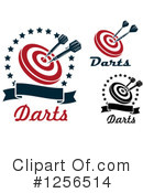 Darts Clipart #1256514 by Vector Tradition SM