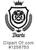 Darts Clipart #1258753 by Vector Tradition SM