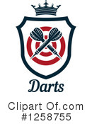 Darts Clipart #1258755 by Vector Tradition SM