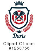 Darts Clipart #1258756 by Vector Tradition SM