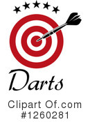 Darts Clipart #1260281 by Vector Tradition SM