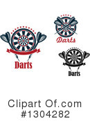 Darts Clipart #1304282 by Vector Tradition SM