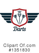 Darts Clipart #1351830 by Vector Tradition SM