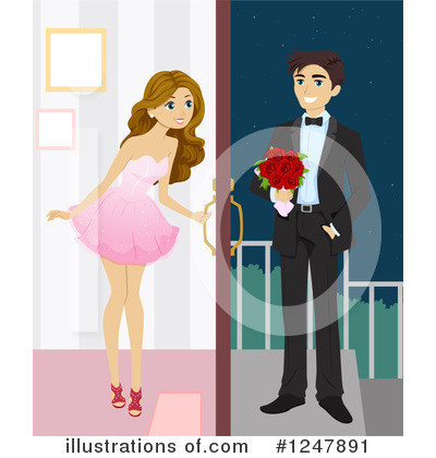 Royalty-Free (RF) Dating Clipart Illustration by BNP Design Studio - Stock Sample #1247891