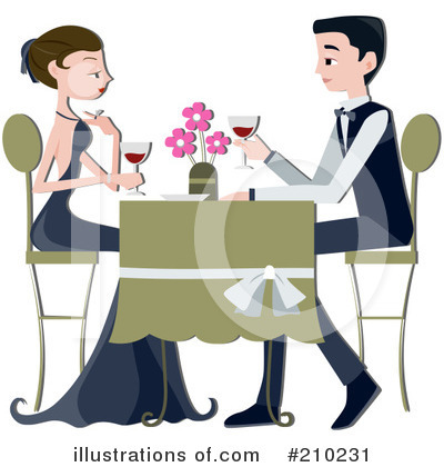 Royalty-Free (RF) Dating Clipart Illustration by BNP Design Studio - Stock Sample #210231