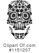 Day Of The Dead Clipart #1151207 by lineartestpilot