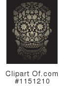 Day Of The Dead Clipart #1151210 by lineartestpilot