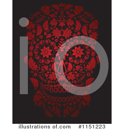 Royalty-Free (RF) Day Of The Dead Clipart Illustration by lineartestpilot - Stock Sample #1151223