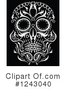 Day Of The Dead Clipart #1243040 by lineartestpilot