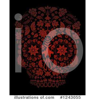 Skull Clipart #1243055 by lineartestpilot