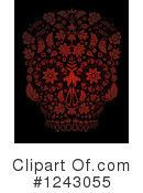 Day Of The Dead Clipart #1243055 by lineartestpilot
