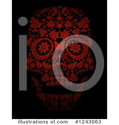 Royalty-Free (RF) Day Of The Dead Clipart Illustration by lineartestpilot - Stock Sample #1243063