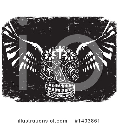Royalty-Free (RF) Day Of The Dead Clipart Illustration by xunantunich - Stock Sample #1403861