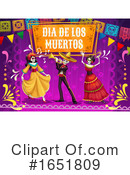 Day Of The Dead Clipart #1651809 by Vector Tradition SM