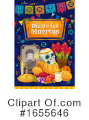 Day Of The Dead Clipart #1655646 by Vector Tradition SM