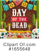 Day Of The Dead Clipart #1655648 by Vector Tradition SM