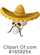 Day Of The Dead Clipart #1659254 by Vector Tradition SM