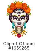 Day Of The Dead Clipart #1659265 by Vector Tradition SM