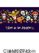 Day Of The Dead Clipart #1802743 by Vector Tradition SM