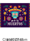 Day Of The Dead Clipart #1802748 by Vector Tradition SM